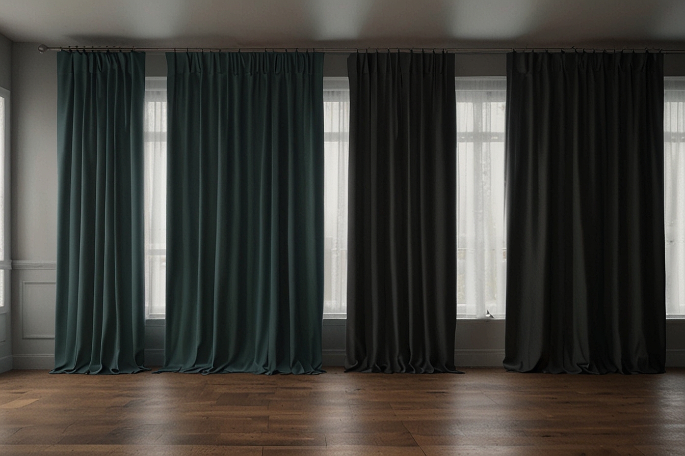 Blockout curtain installation by Chiphronoichel